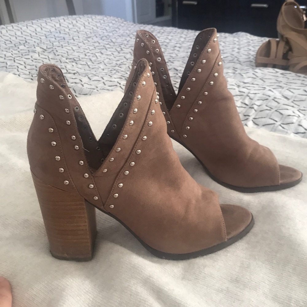 4” Open toe booties